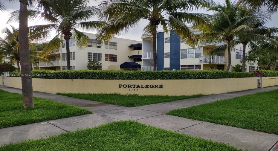 Front of Structure