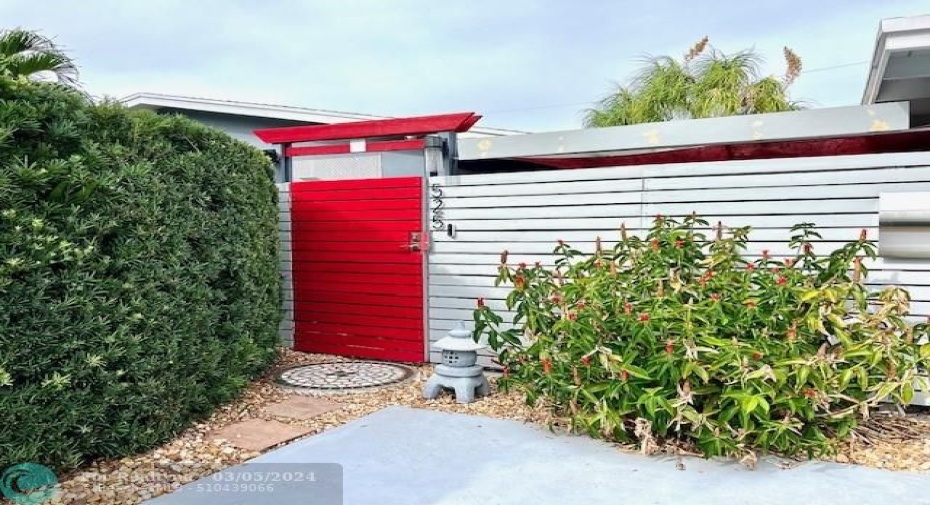 Front of Property