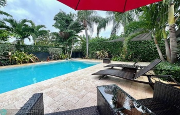Contemporary Saltwater Pool...