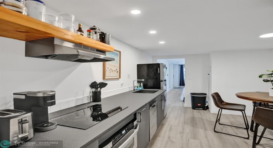 Combination Dining Kitchen in Efficiency