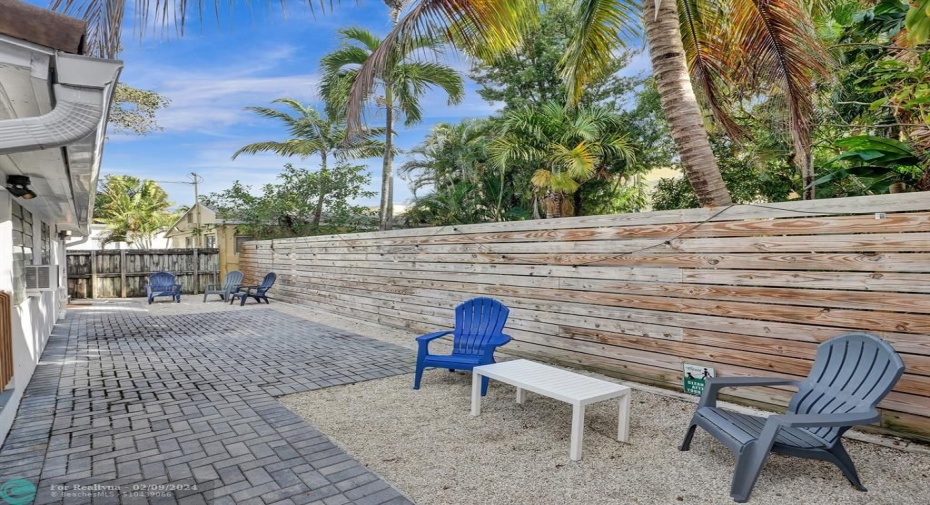 Outdoor Seating Area