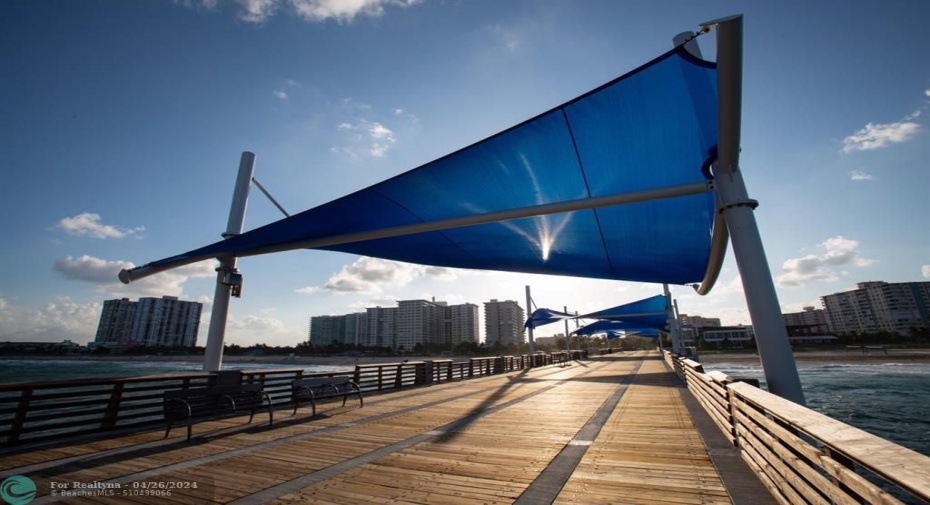 The Pompano Beach pier