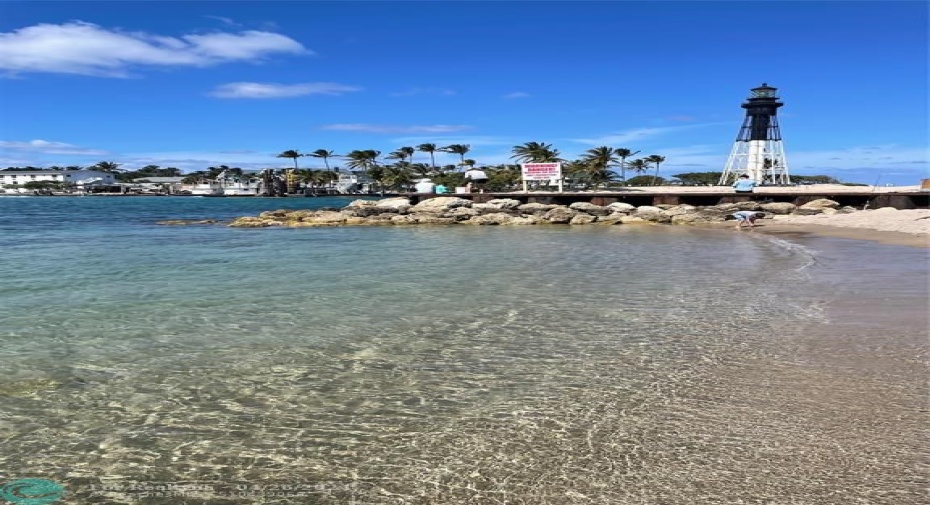 View of our stunning local beach!