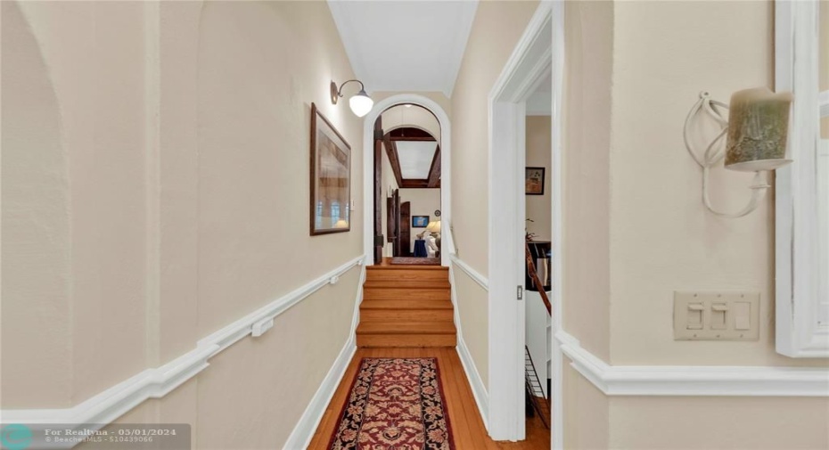 First floor Hallway