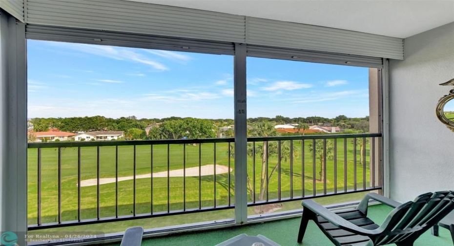 Screened In Balcony