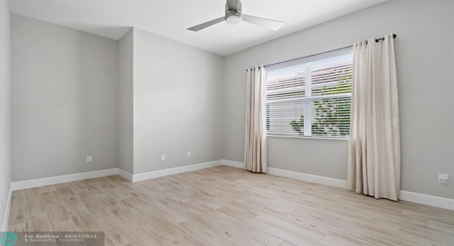 4th Bedroom and/or Flex Space with Ceramic Tile