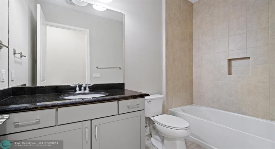 Spacious 3rd Bathroom