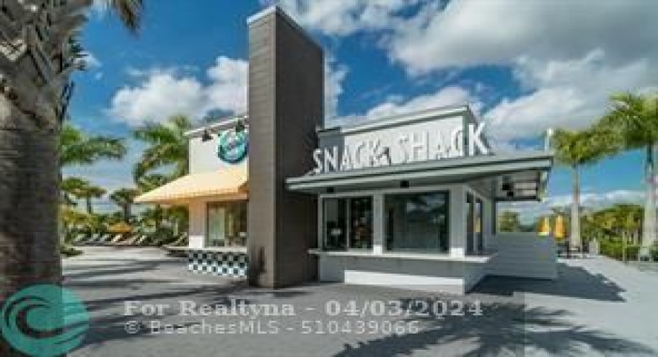 Snack Shack at the Adventure Park