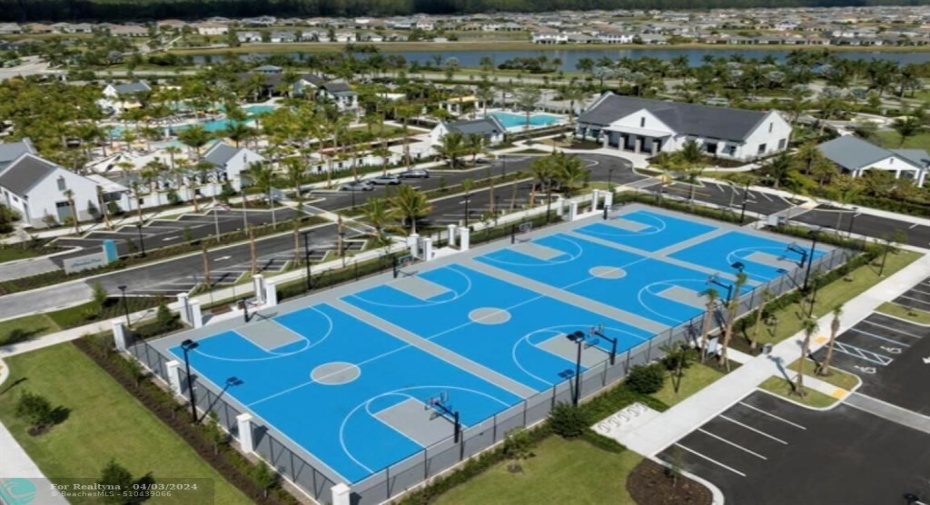 New State of the Art Basketball Courts