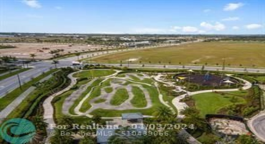 Cool BMX Pump Park, Picnic Area and Tot Lot at the Adventure Park
