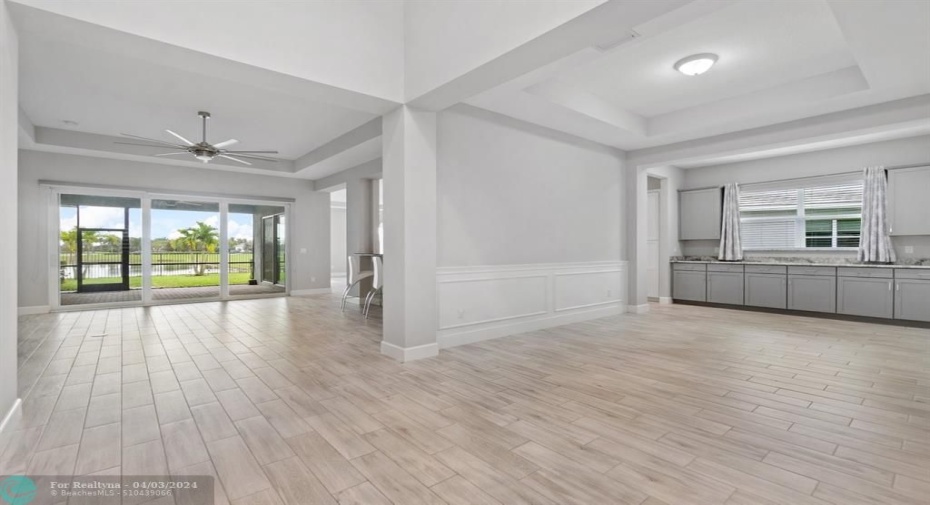 Open Floor Plan with Lots of natural light at any angle