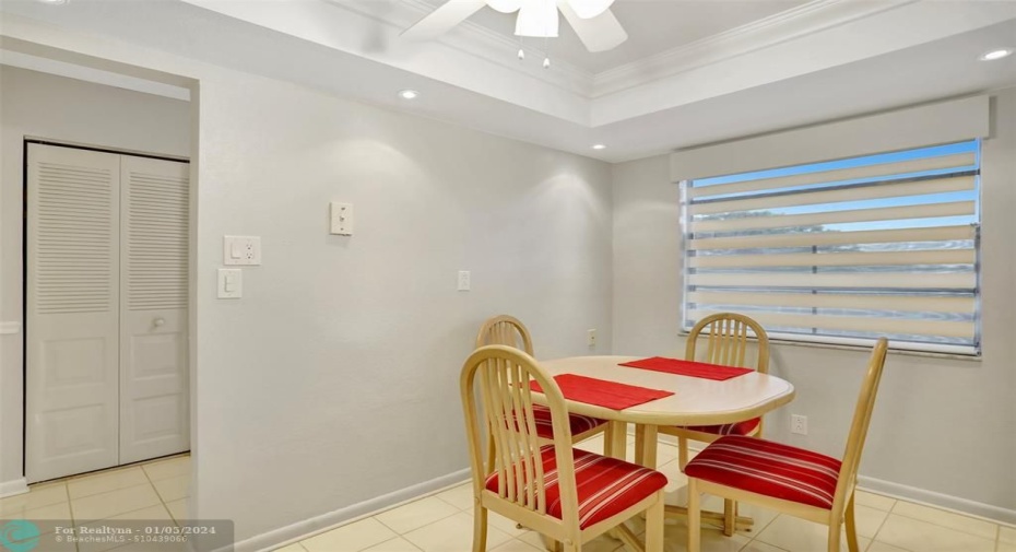 Also showing large closet near front door.