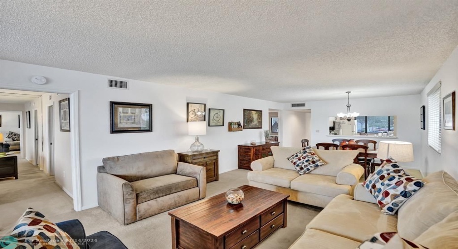 Dining/living area