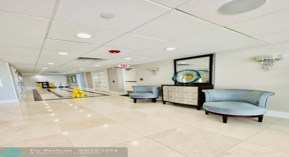 Elevator lobby