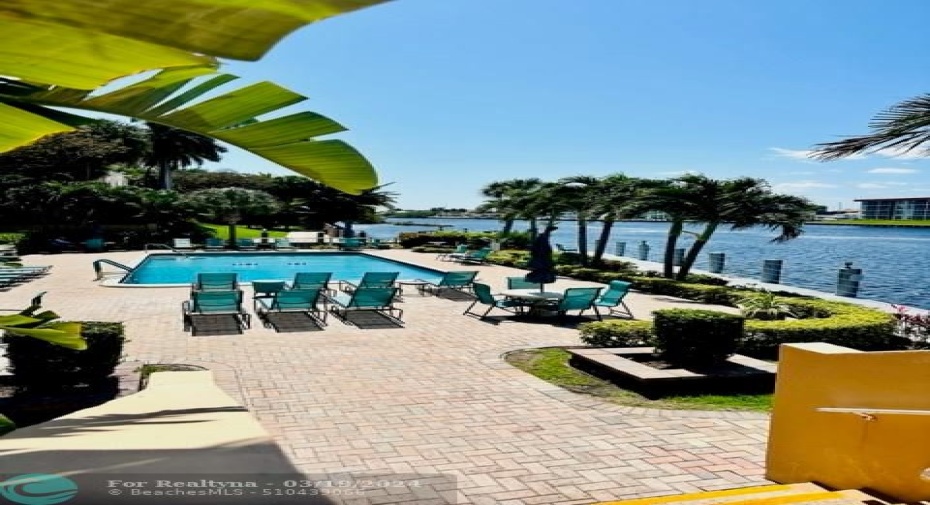 pool deck