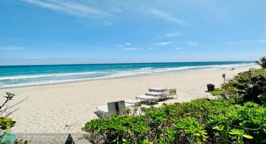 private beach