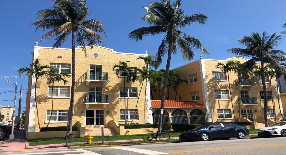 Front of Structure