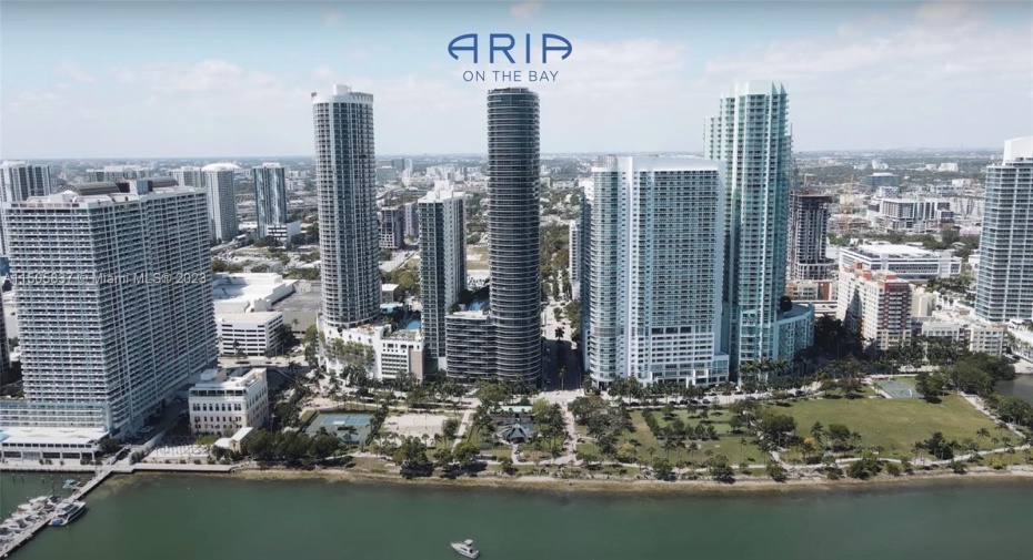 View across Biscayne Bay (from Miami Beach)