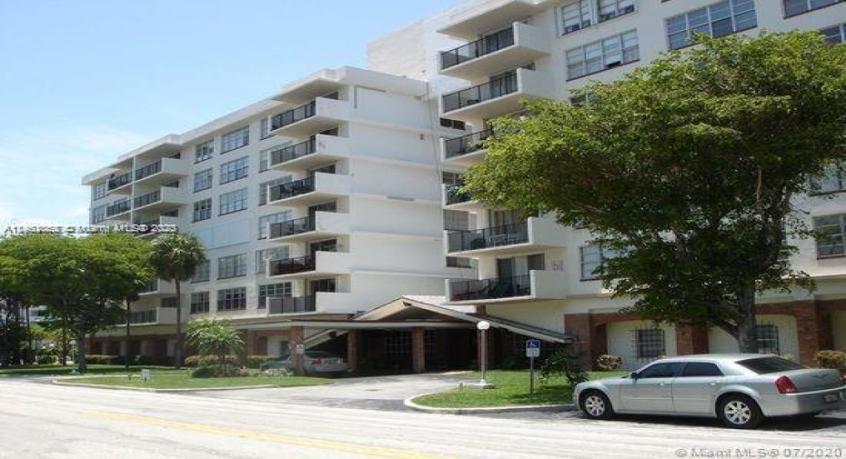 Front of Structure