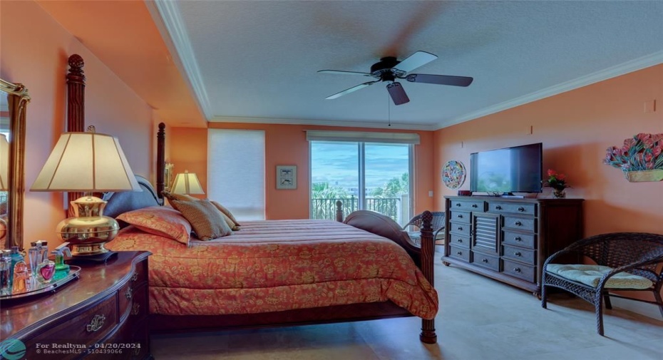Master bed.