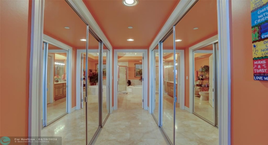 Walk in closets