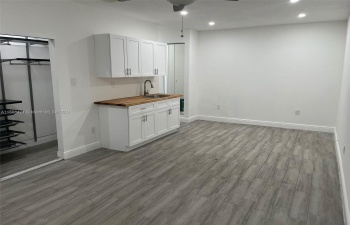 Extremely spacious for a bed & living/dining area.
