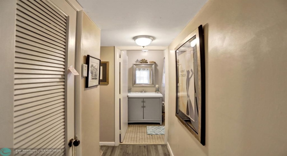 Hallway to Bathroom