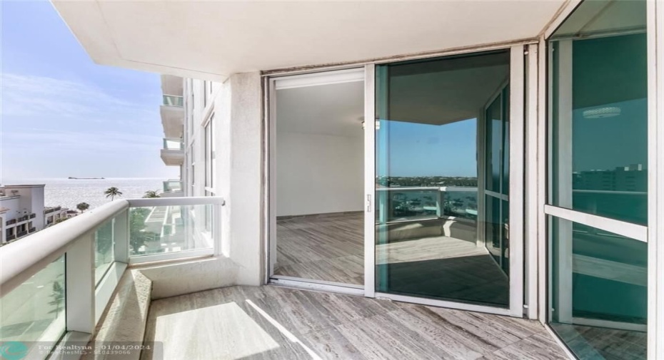 Balcony off Master Bedroom