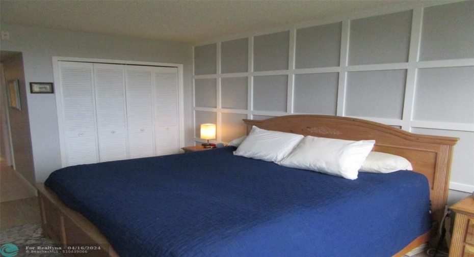 Primary Bedroom with third closet