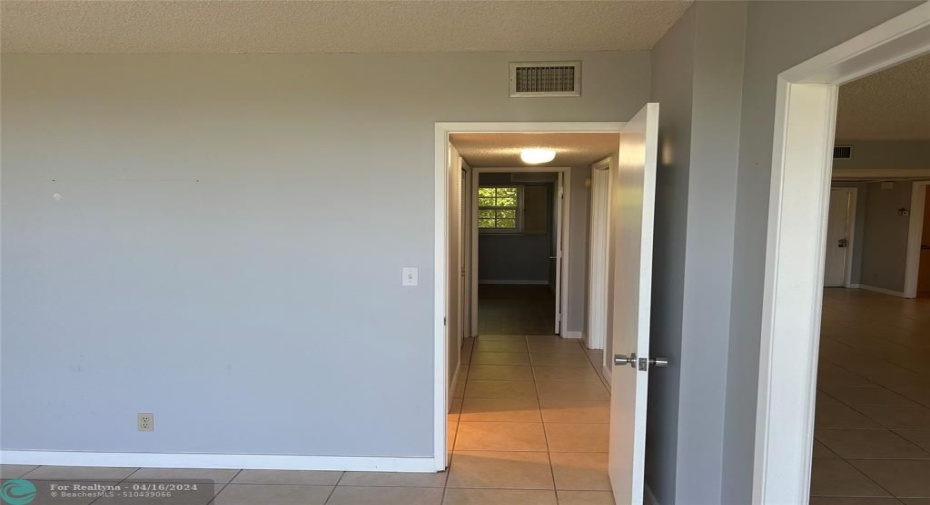 Hallway between Bedrooms
