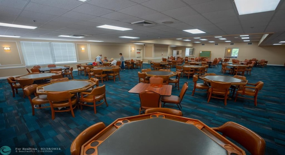 Card room