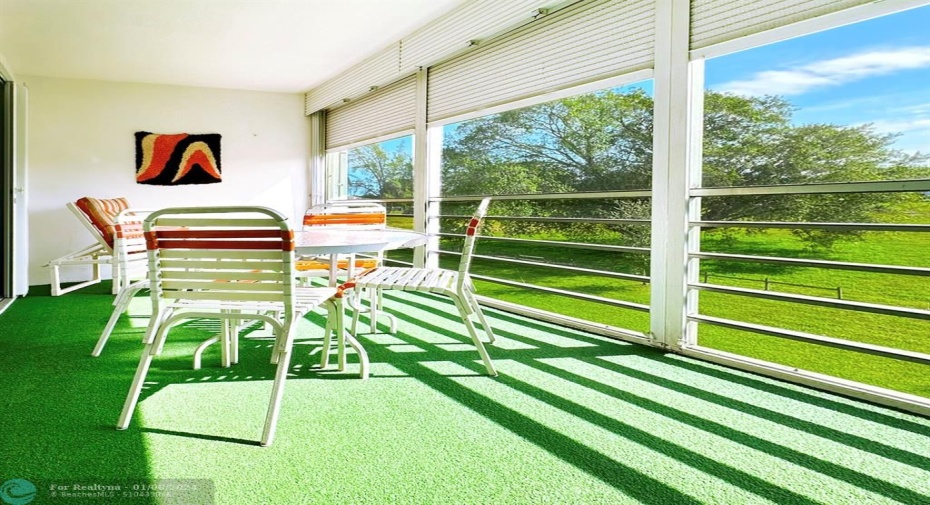 Patio Overlooking Preserve