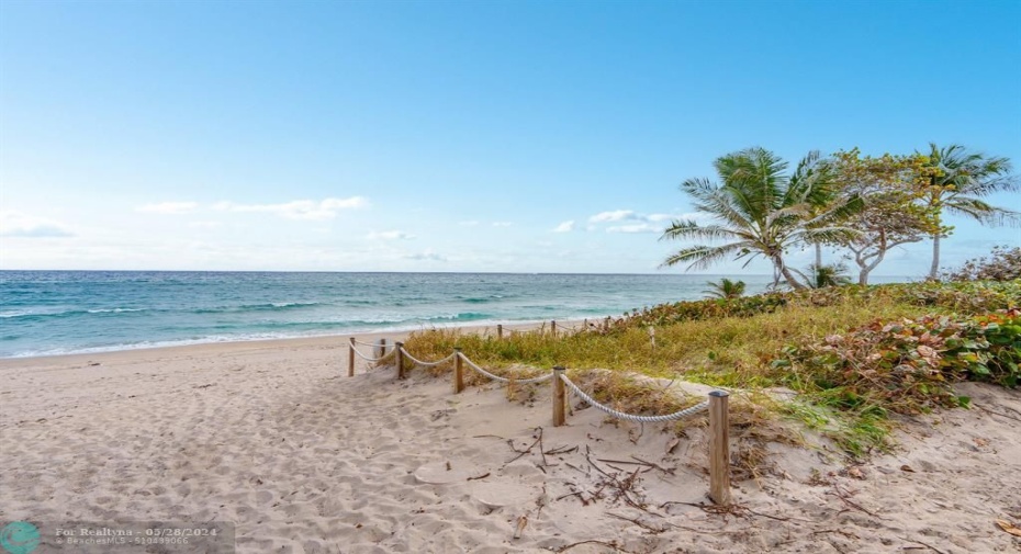 Private beach...Hillsboro Le Baron features a range of facilities such as a private beach, pool, clubhouse, fitness center and allows residents to indulge in a lifestyle of comfort and convenience.