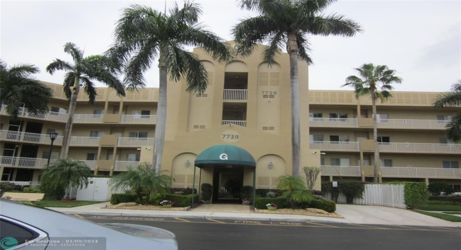 FRONT OF BUILDING G