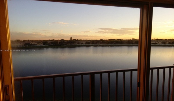 View from living room