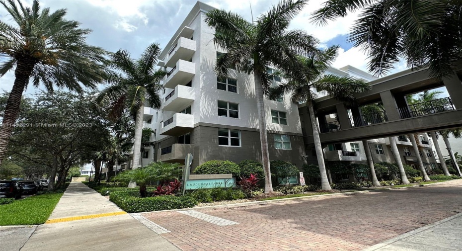Front of Structure