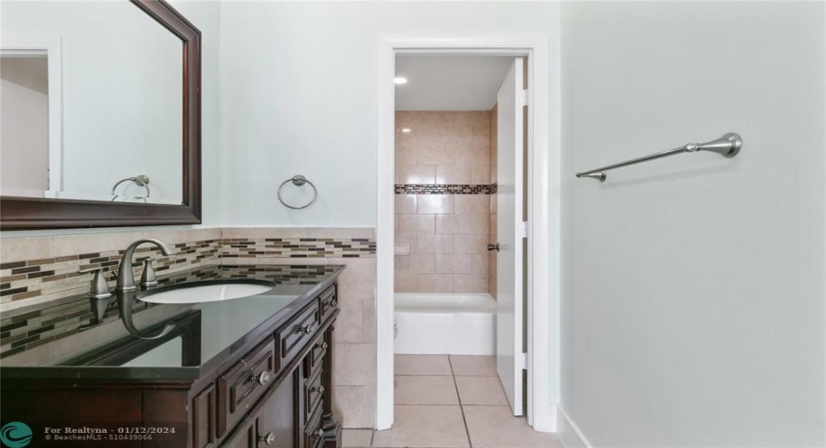 Master bathroom
