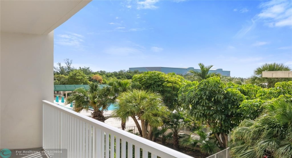 View from balcony