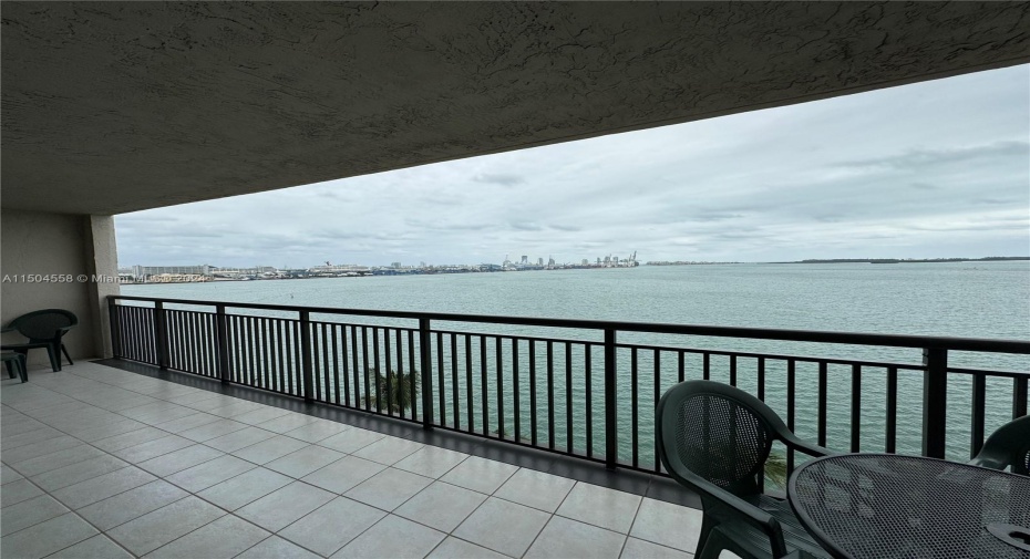 Enjoy these unobstructed Bay views