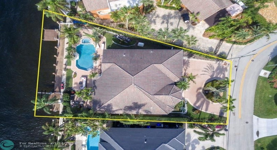 Aerial View of Property