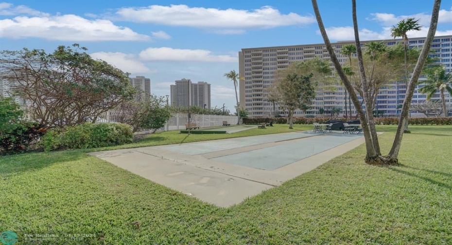 Bocci ball court