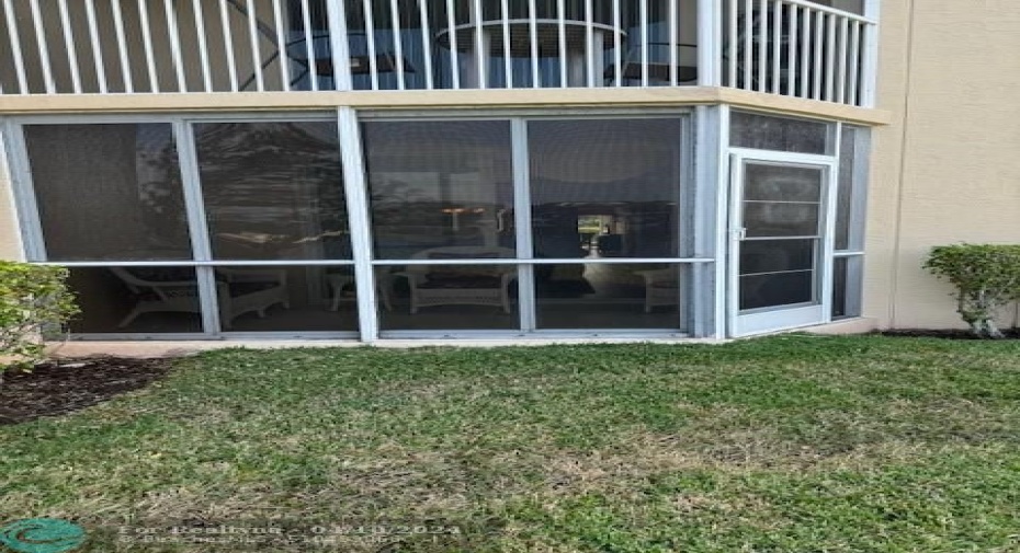 back of the unit