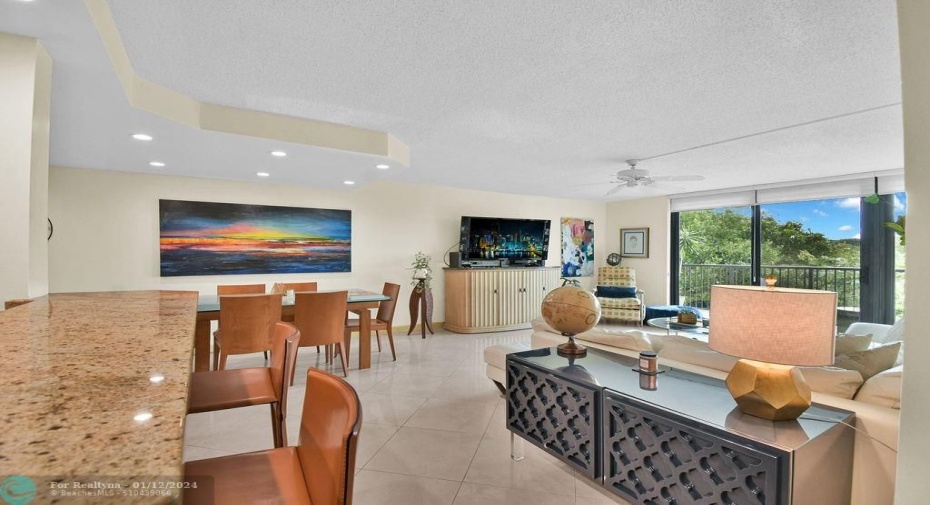 Open Pass Through from Kitchen to Living Room