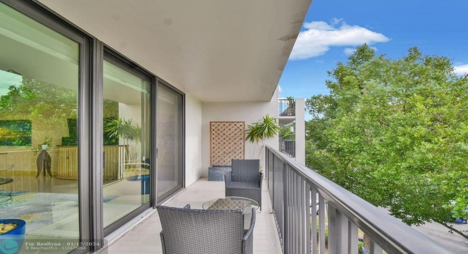 Large Balcony