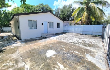 Front of Structure