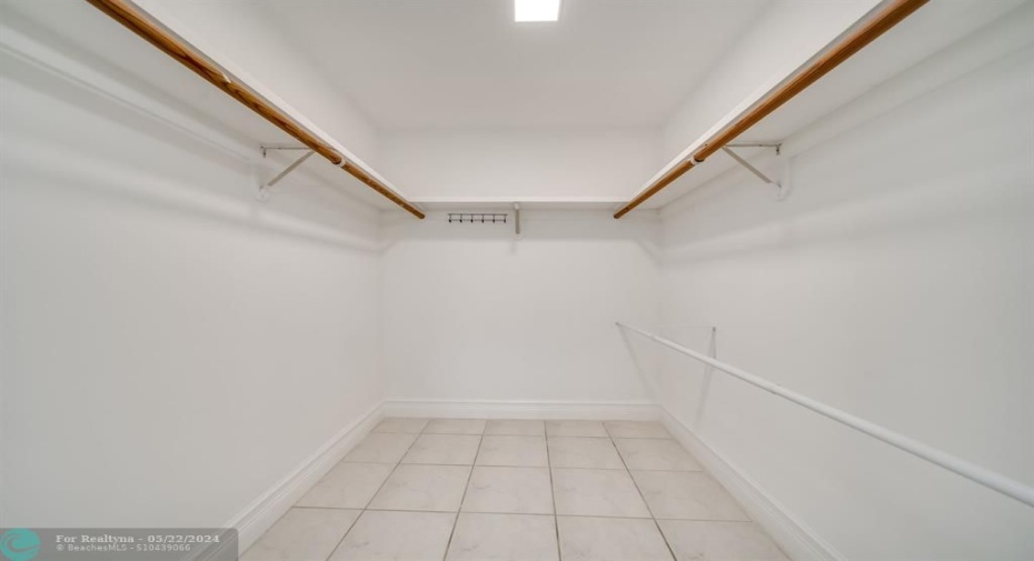 Large Walk-In Closet