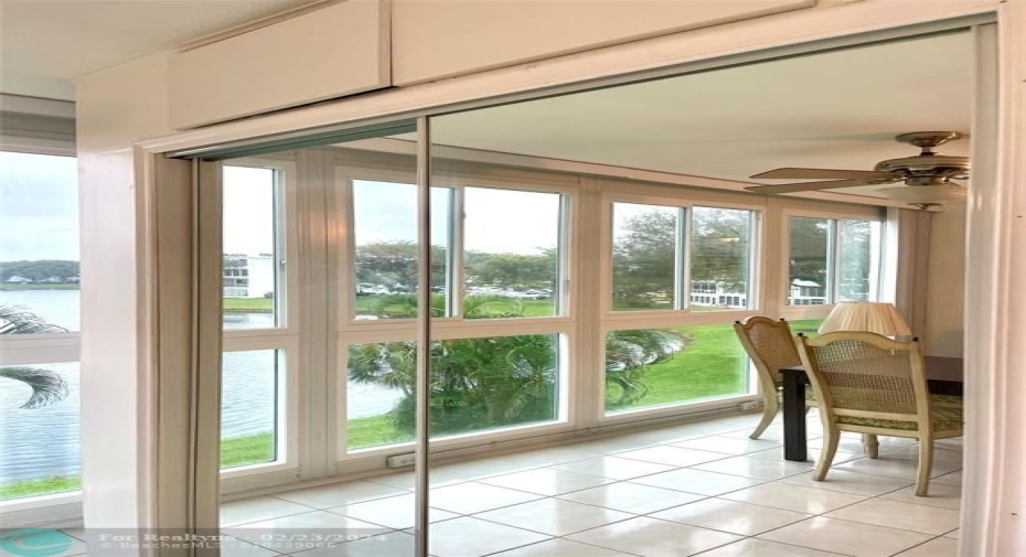 Extra Storage Space with Mirrors Reflecting Lake