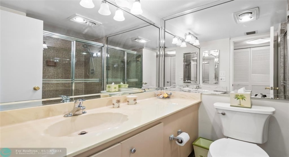 2nd bathroom with shower