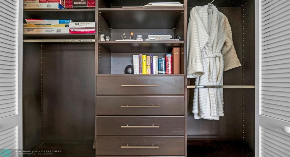 2nd bedroom closet