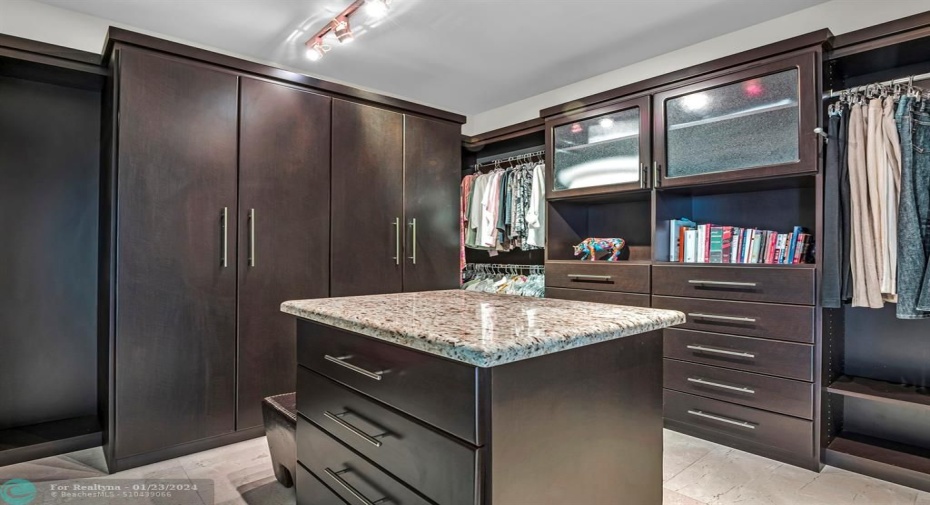 Master Walk-in Closet